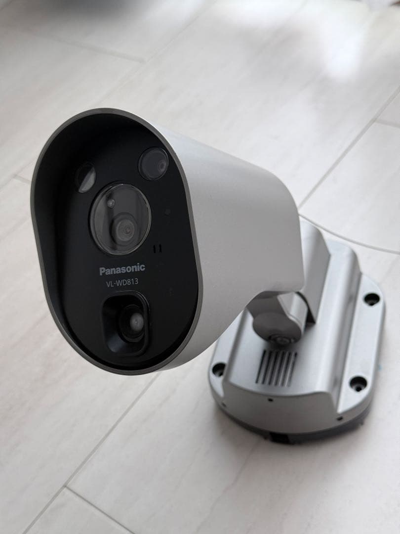 Panasonic VL-WD813X 防犯カメラ シルバー