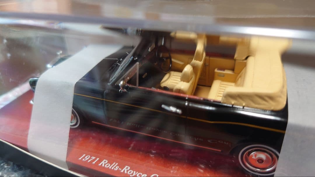 ミニカー 1971 Rolls-Royce Corniche Convertible