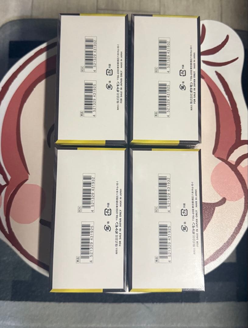 ポケモンカード MEGA ドリームex シュリンク付 4BOX