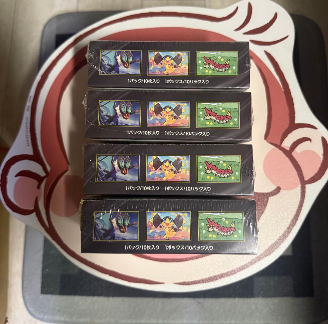 ポケモンカード MEGA ドリームex シュリンク付 4BOX