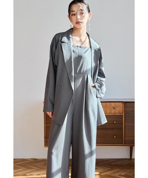 美品 niana ニアナ セットアップパンツドレス オールインワン M 結婚式