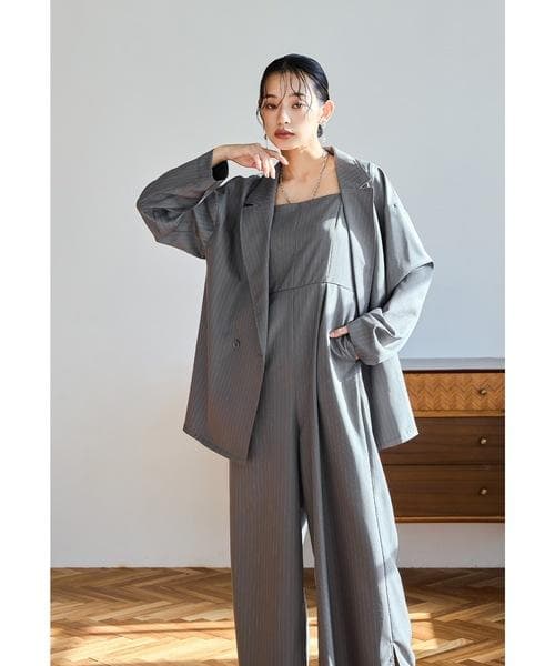 美品 niana ニアナ セットアップパンツドレス オールインワン M 結婚式