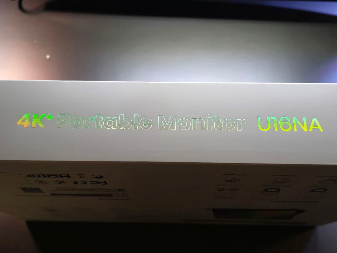 Intehill インテヒル モバイルモニター 4k 16インチ U16NA