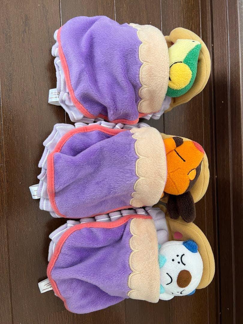 おやすみシリーズ　ツタージャ　ポカブ　ミジュマル