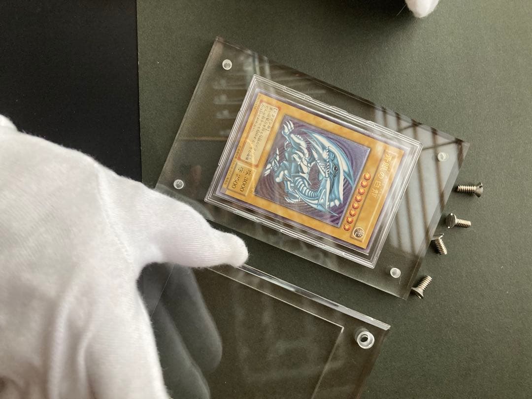 遊戯王 青眼の白龍 レリーフ　SM51