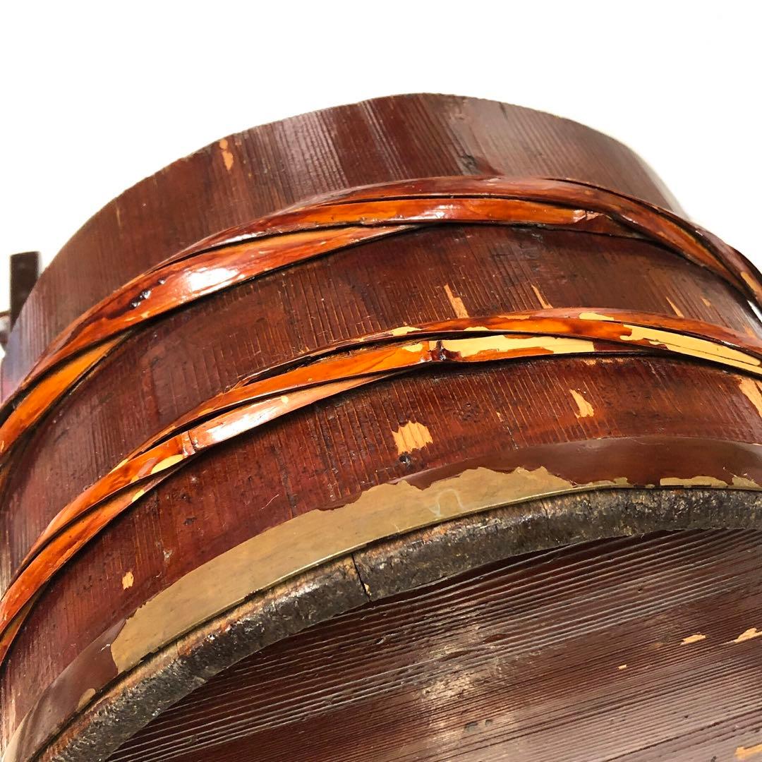 ■ 時代物・レトロ ■ 木桶・木製桶・インテリア・ディスプレイ・花器・古道具