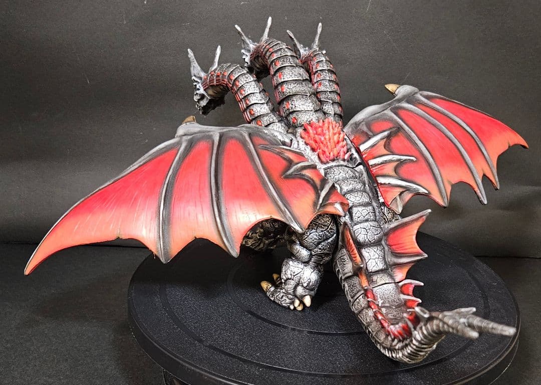 ゴジラ怪獣ソフビ　デスギドラ　リペイント完成品