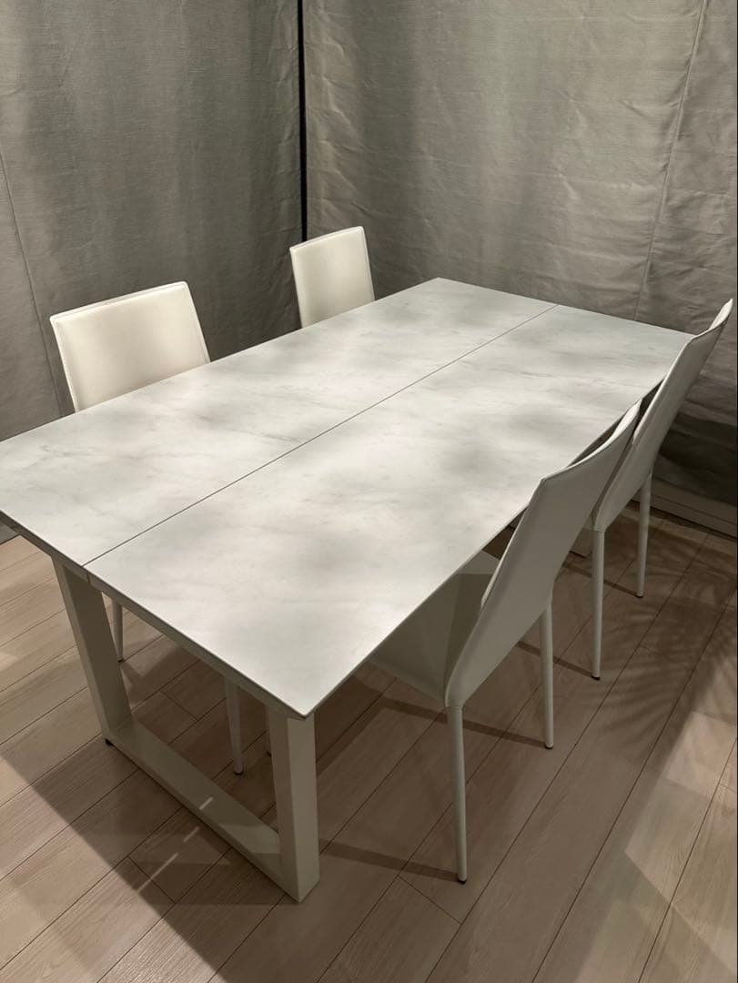 綾野製作所　リニアセラミックダイニングテーブルセット