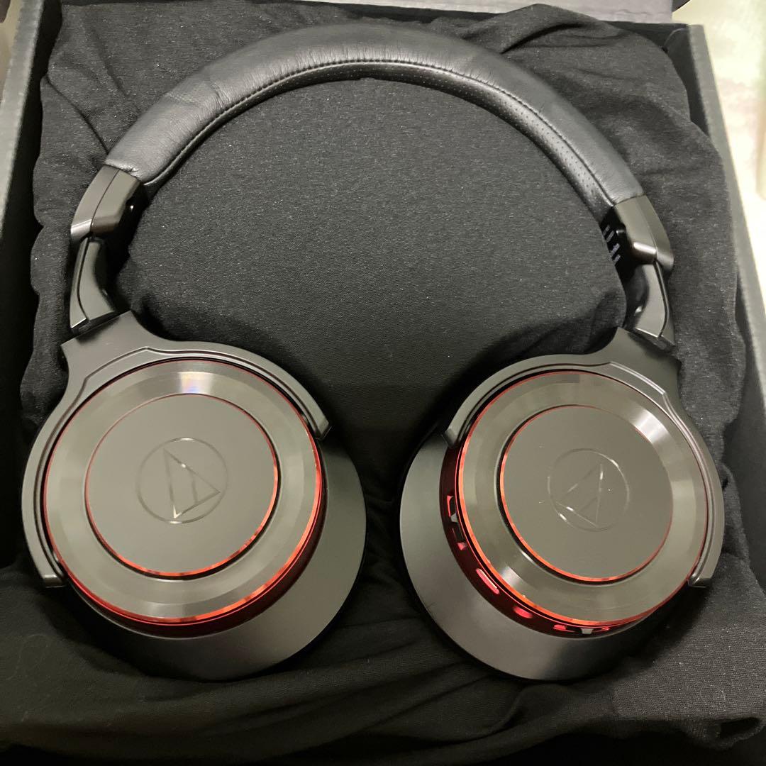 【美品】audio-technica ATH-WS990BT BRD ヘッドホン