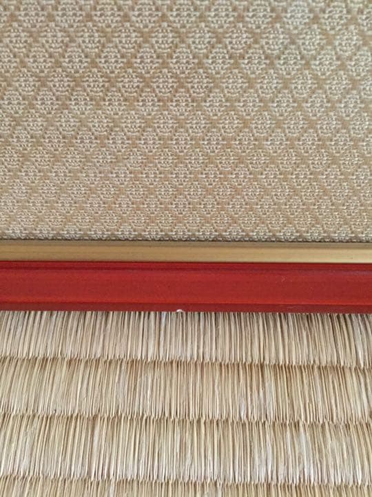 加納幸　葵まつり　織物　額