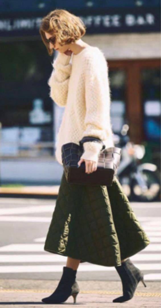 y*i様 マディソンブルー　完売キルティングフレアスカート02 お値下げ中