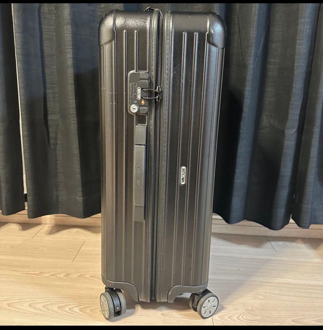 【美品】RIMOWAリモワ サルサ キャリーケース ブラック 4輪 82L
