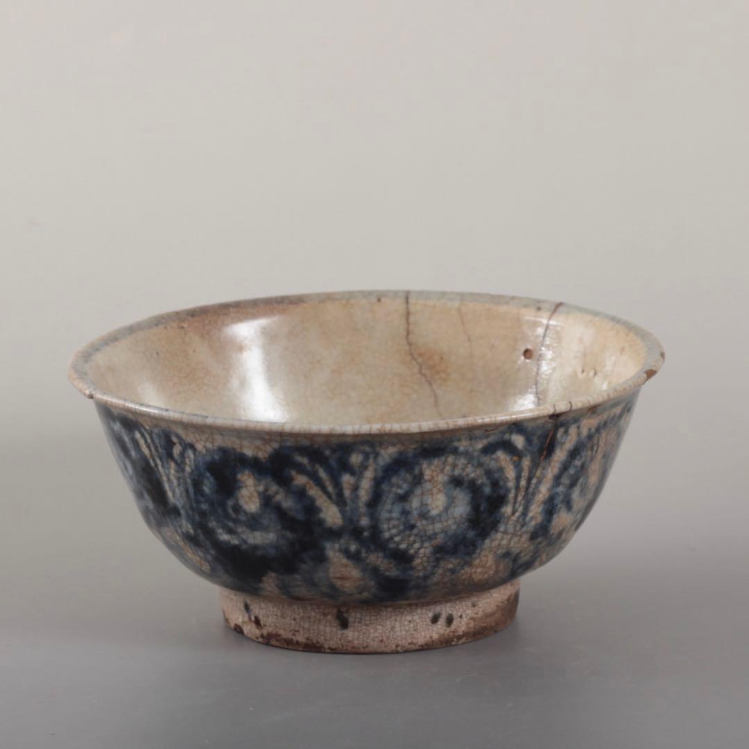 呉州染付 茶碗 18世紀頃 中国美術 古美術 茶道具 古道具 アンティーク