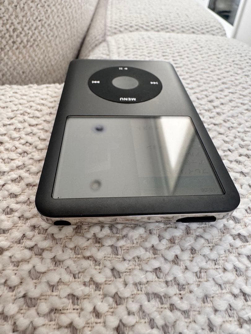 【極美品】iPod classic 第6世代 160GBブラック 新品バッテリー