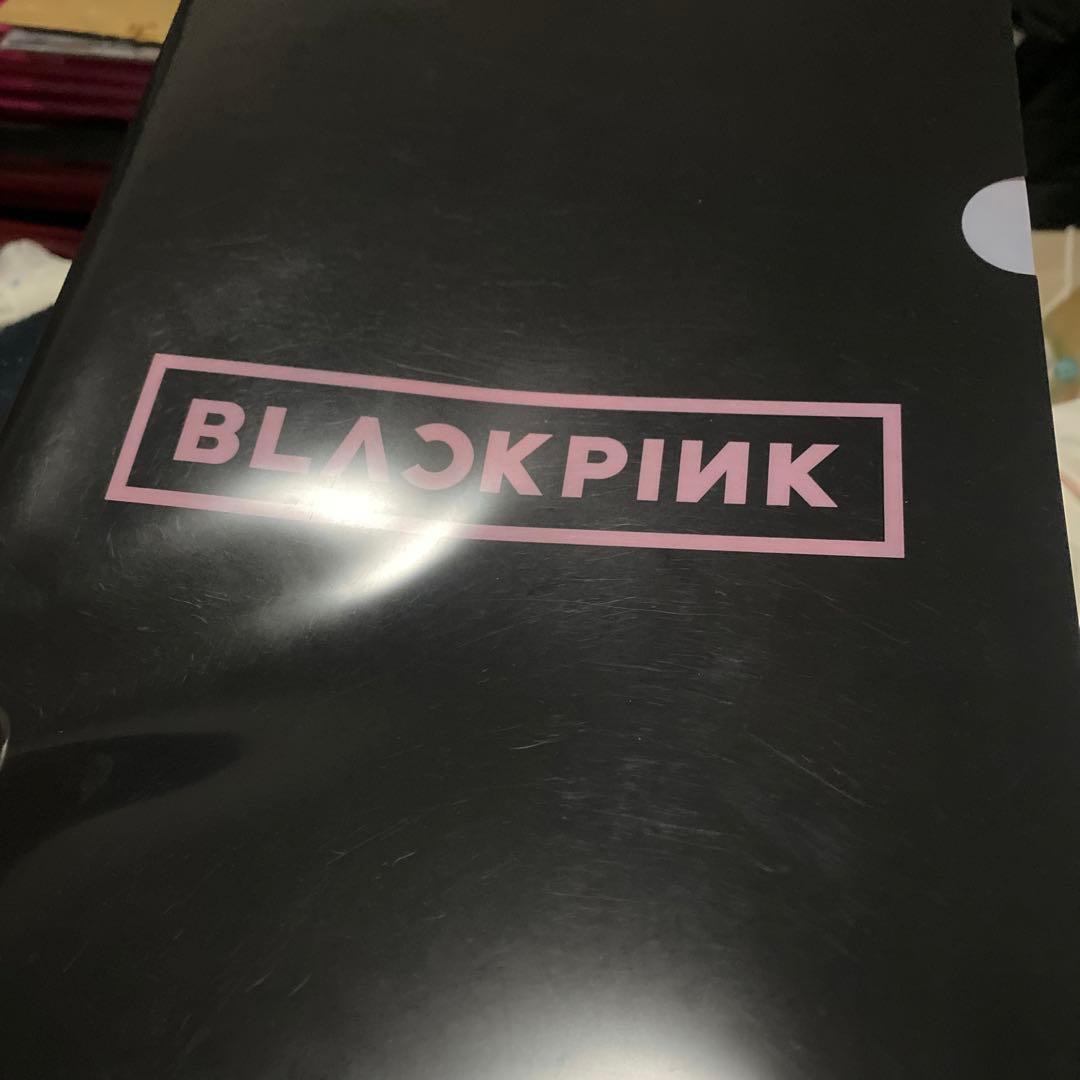 BLACKPINK ジス　JISOO サイン入りクリアファイル