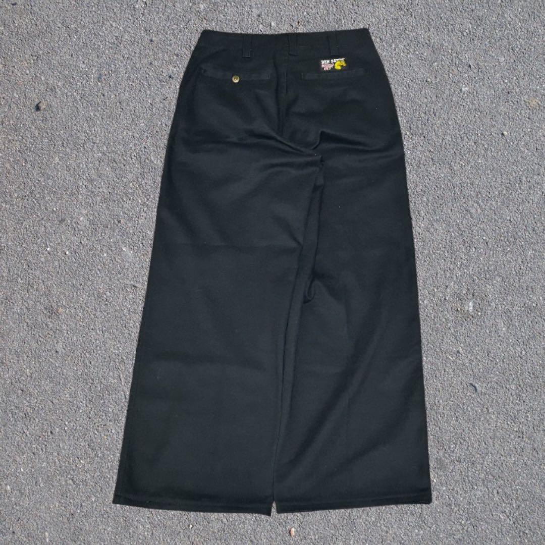 【希少】90s-00s BEN DAVIS ゴリラカット チノパン 極太 古着