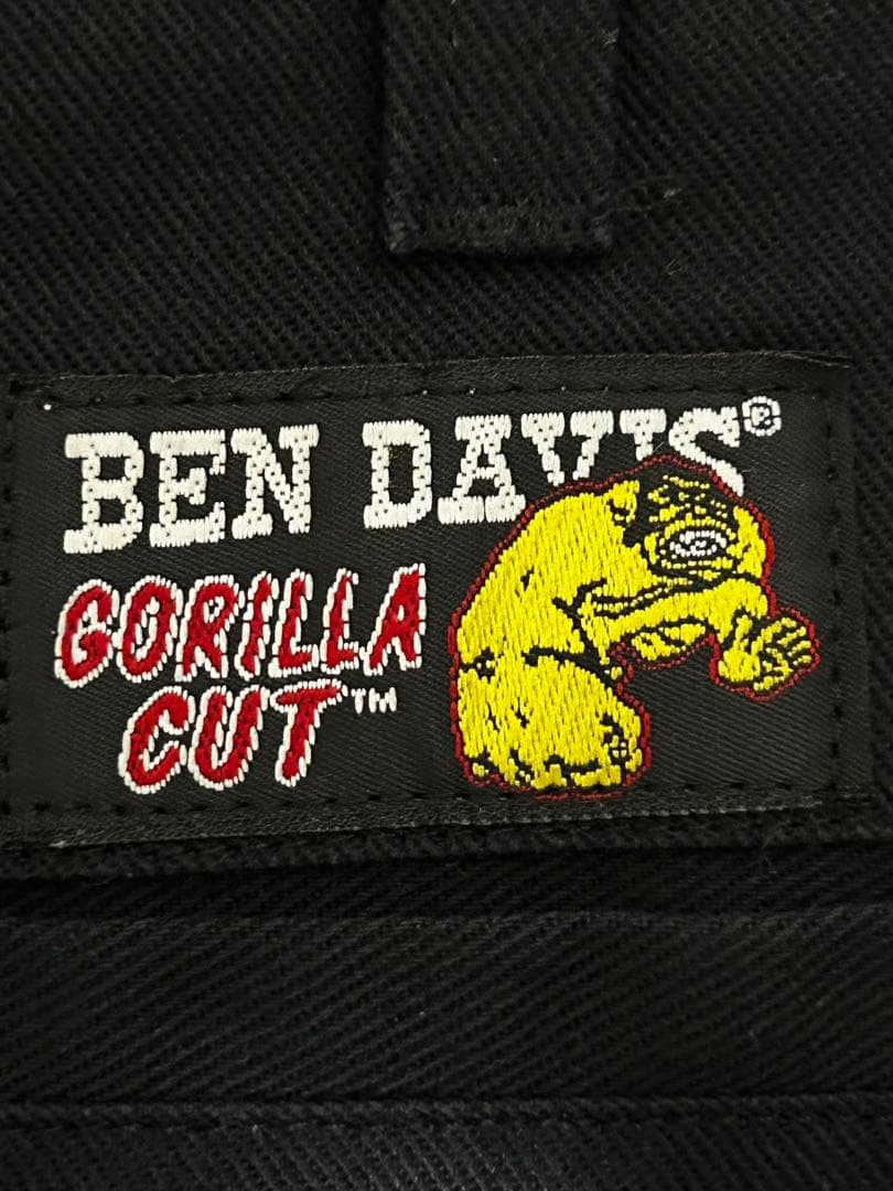 【希少】90s-00s BEN DAVIS ゴリラカット チノパン 極太 古着
