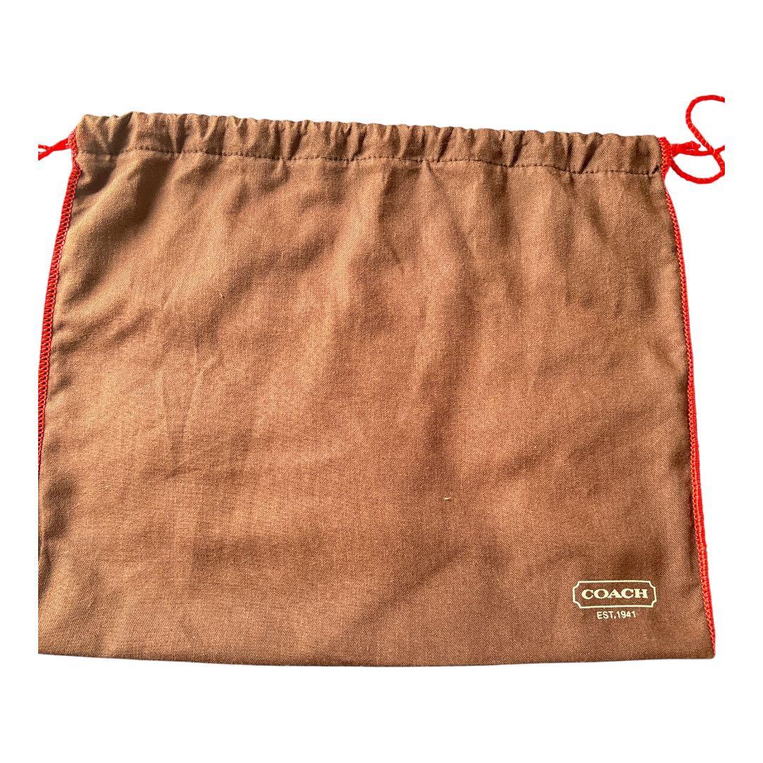 Coach ミニミニバッグ ブラウン/ホワイト