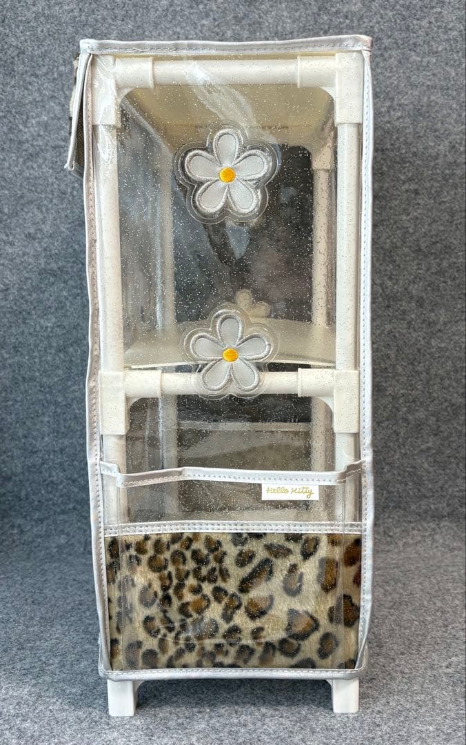 ハローキティ ヒョウ柄 棚 収納ラック