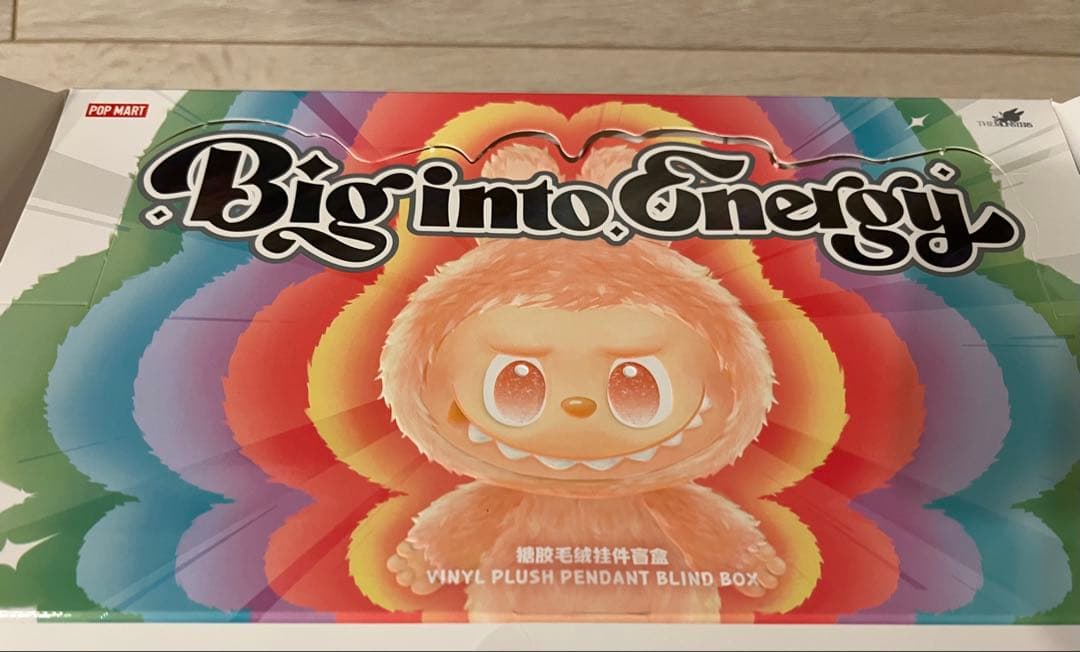 【新品未開封】Labubu Big into Energy ラブブ 正規品