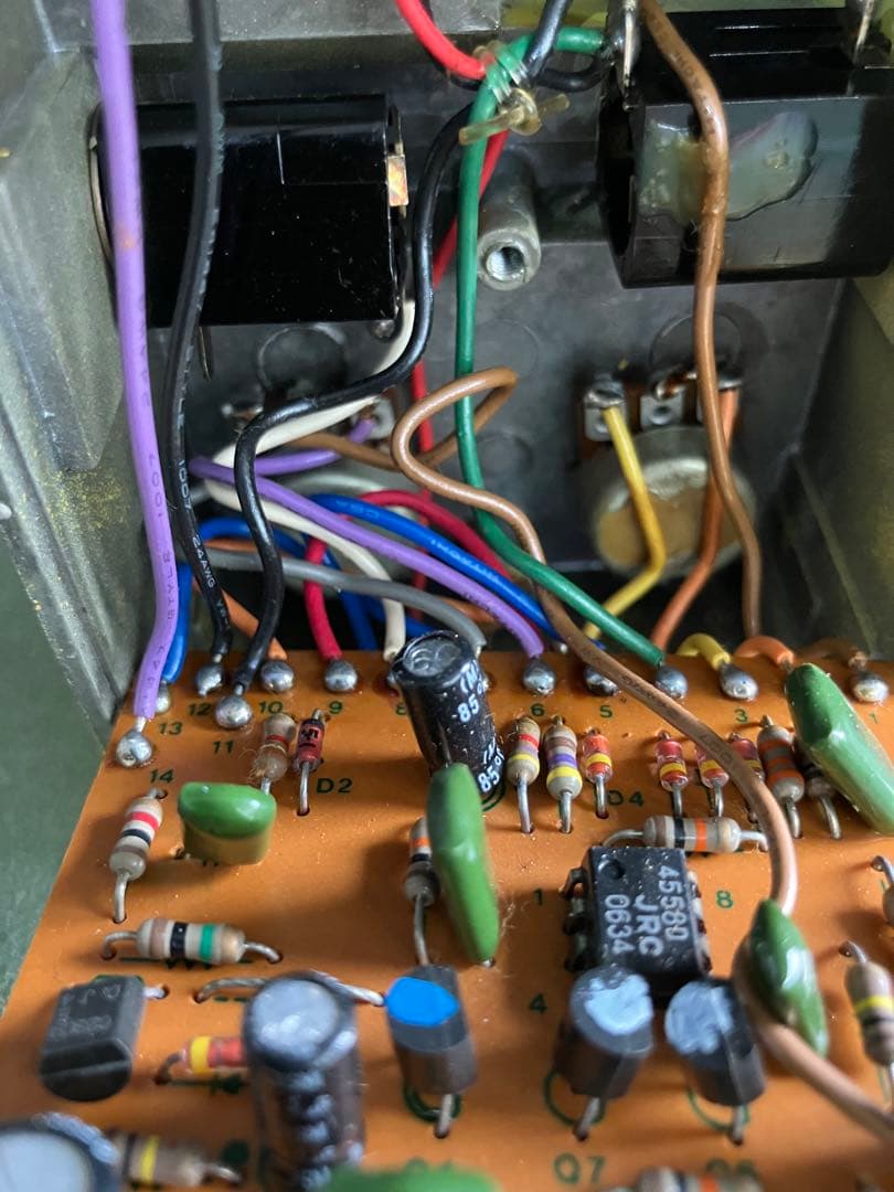 BOSS Over Drive OD-1 1980.12製造　ギターエフェクター