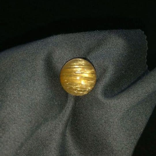 【極上,美品】キラキラゴールドルチルクォーツ《粒》