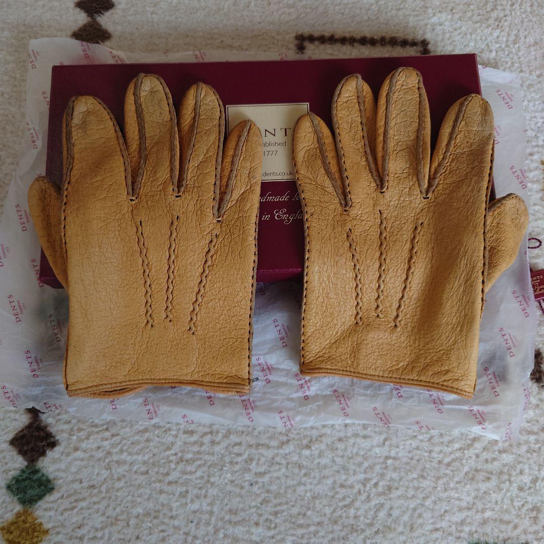 DENTS Cork ペッカリーレザーグローブ