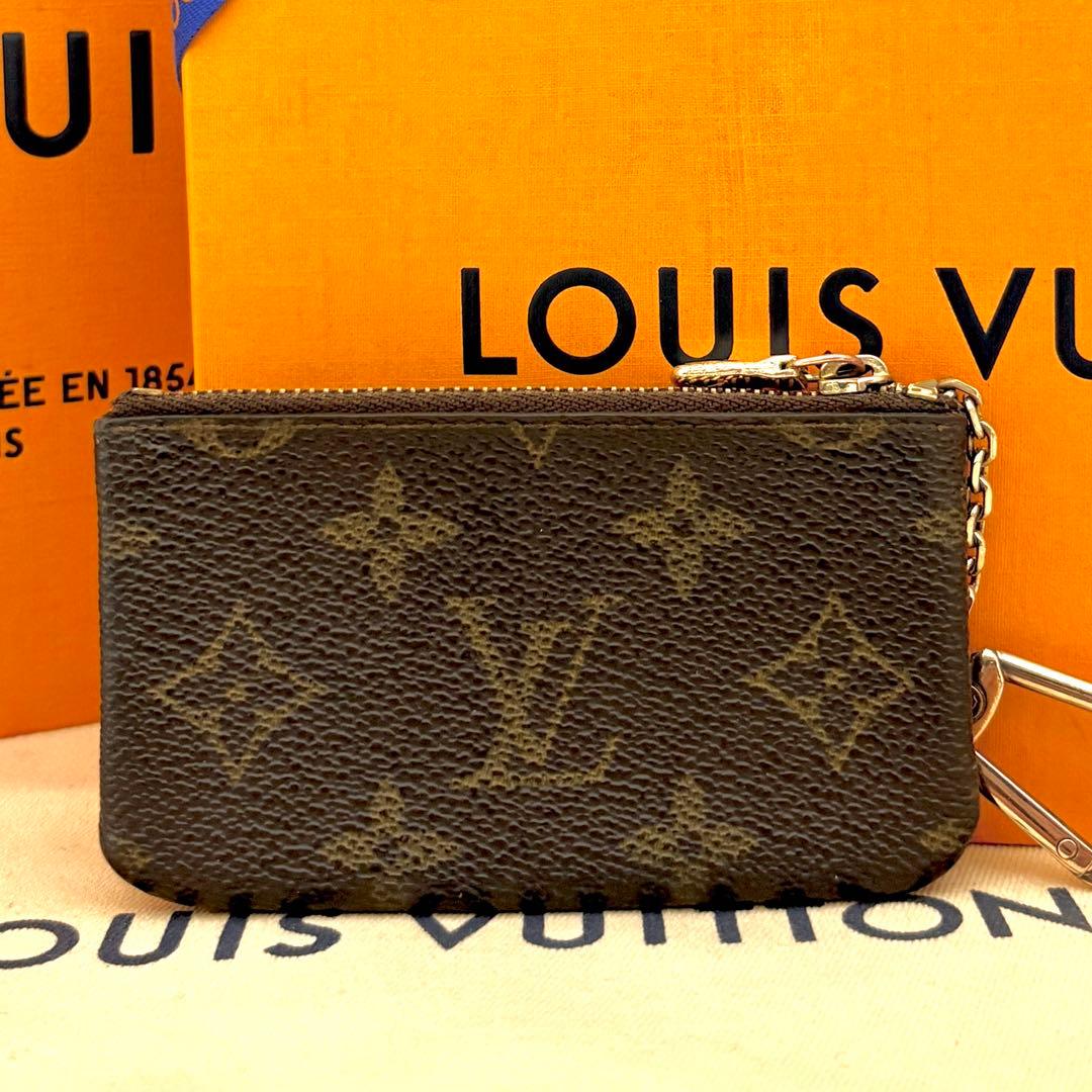 美品✨ルイヴィトン モノグラム ポシェットクレ ケース 小銭入れ　財布