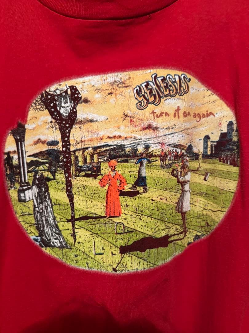 Genesis Turn It On Again バンドTシャツ XLサイズ