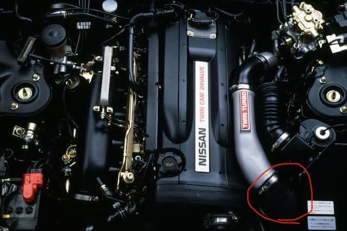 BNR32 TRUSTインタークーラー パイピングセット　USED　最終値下げ！