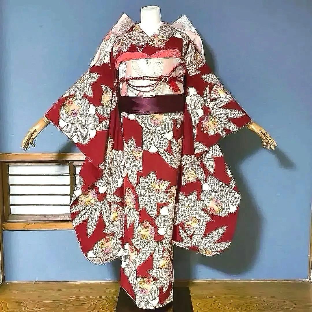 23点　振袖フルセット　新品ショール着付け道具付き　 成人式振袖　振袖　友禅