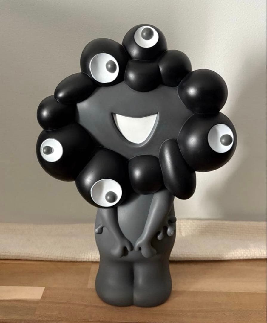 【完売品】ミャクミャク 黒 ソフビ 貯金箱 ブラック EXPO2025 大阪万博