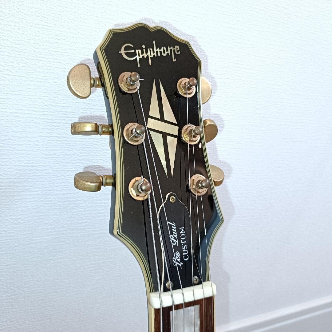 Epiphone Les Paul CUSTOM ブラック メンテ済