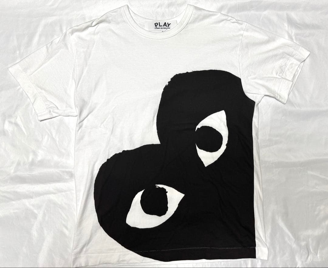 【完売品】プレイコムデギャルソン Tシャツ ビックブラックハート