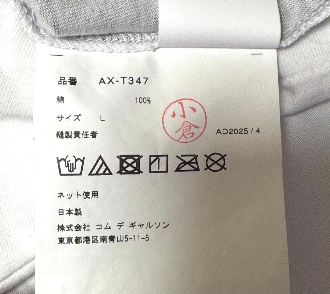 【完売品】プレイコムデギャルソン Tシャツ ビックブラックハート