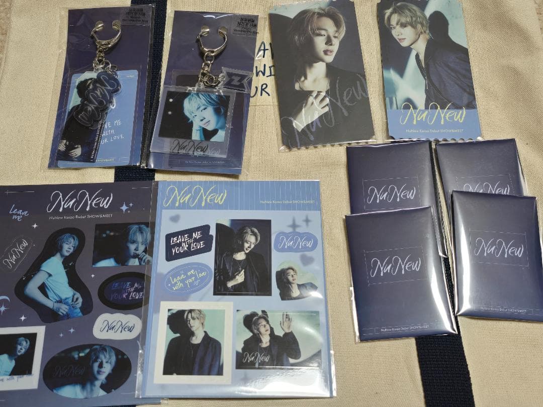 NuNew 韓国ショーケース　グッズ　スペシャルセット 新品・未開封　ラスト