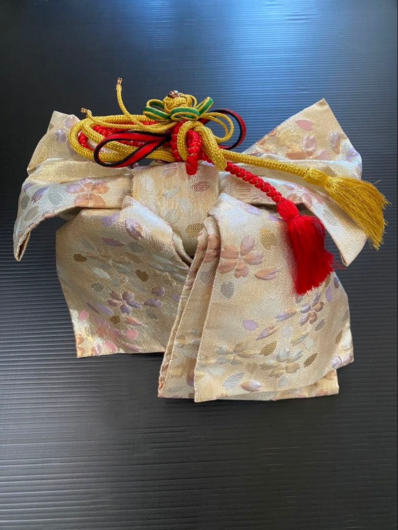 る〜は七五三の7歳用の結び帯と箱背子セット