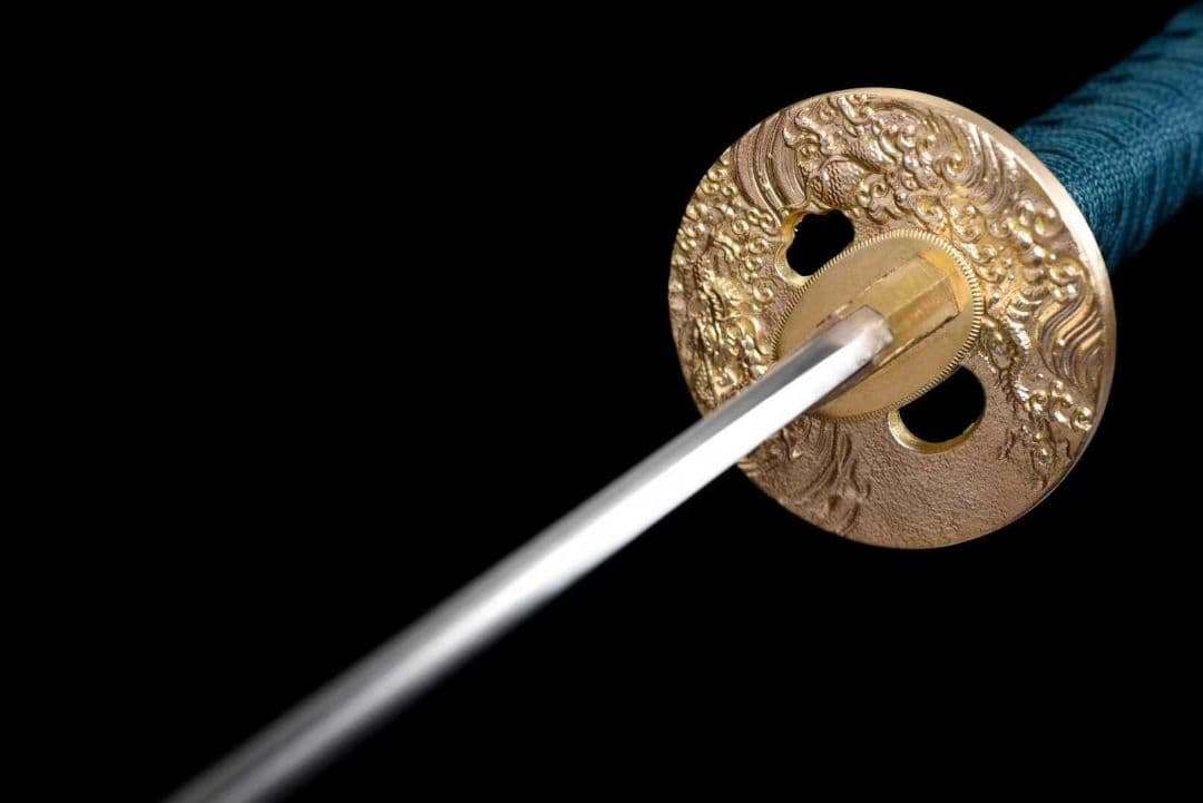 【崑崙直刀】 古兵器 刀装具 日本刀　模造刀 居合刀 武士道 鑑賞用 美術刀