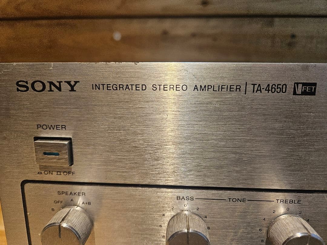 SONY ソニー TA-4650 プリメインアンプ ジャンク　音響機材