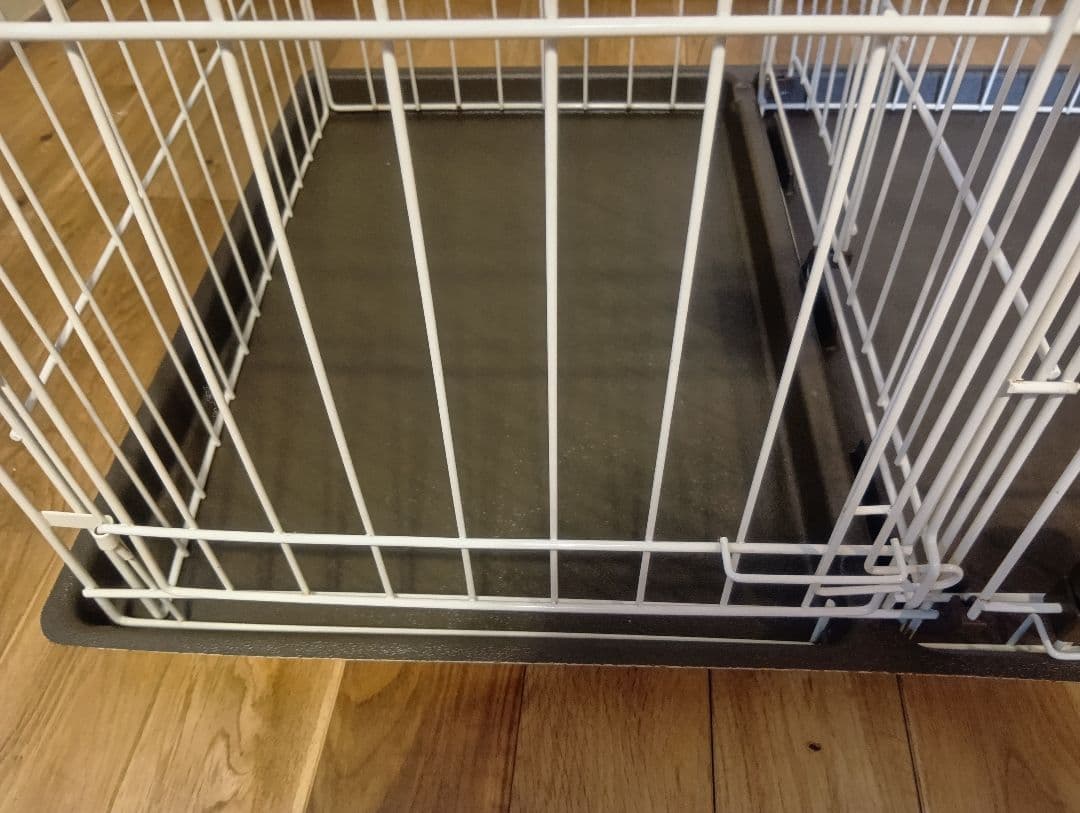 トイレのしつけが出来るドッグルームサークル屋根付き