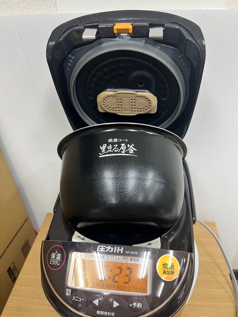 象印 圧力IH炊飯器 NP-ZD10 5.5合炊き 2018年製