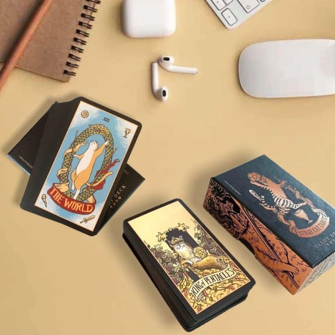 STRAY CAT TAROT BLACK EDITION 猫 タロット 占い