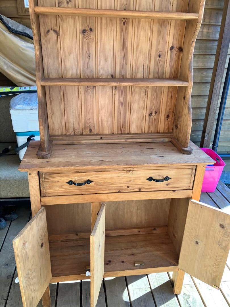 木製カントリー風チェスト・キャビネット