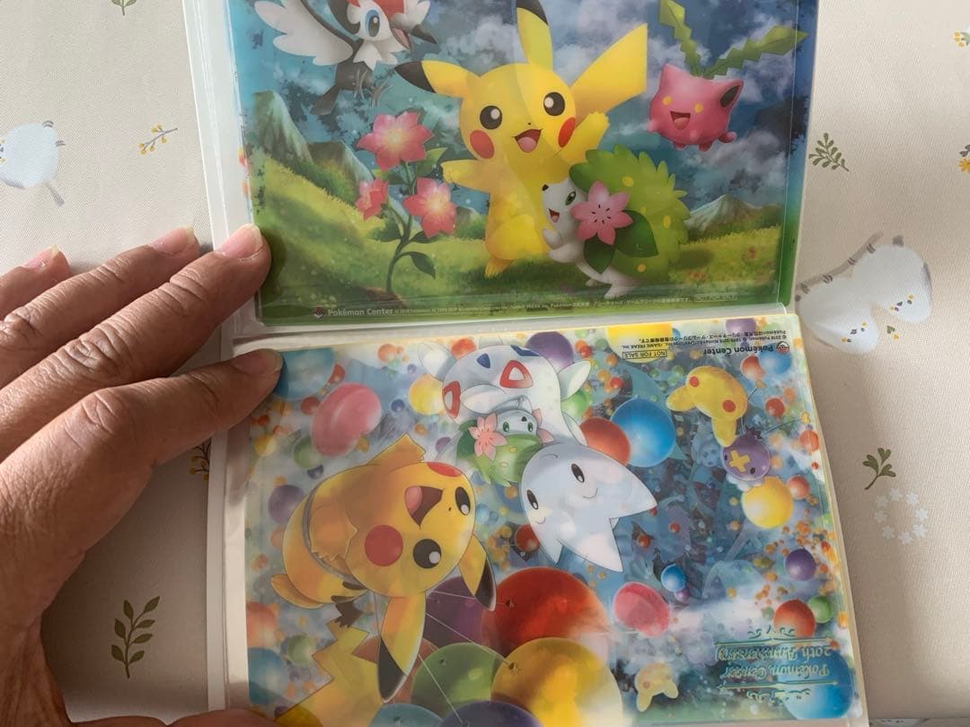 ポケモン センター　20th クリアシート&絵はがき