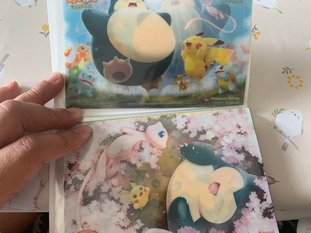 ポケモン センター　20th クリアシート&絵はがき