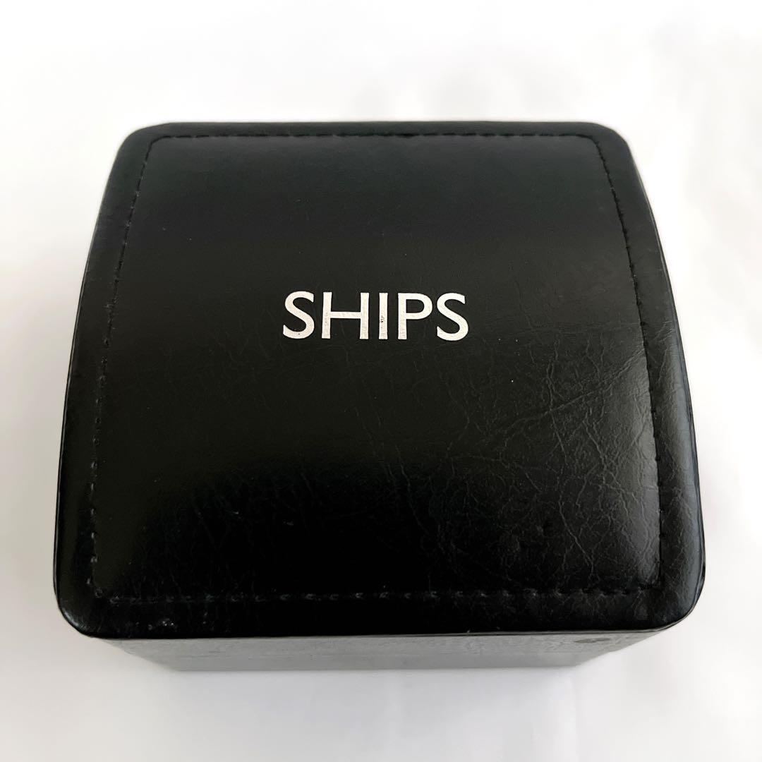 コラボ　シチズン×シップス　腕時計　ダイバーズウォッチ　エコドライブ　シルバー