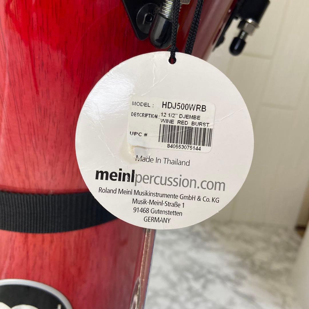 【即購入ok】希少 MEINEL HDJ500WRB ジャンベ マイネル