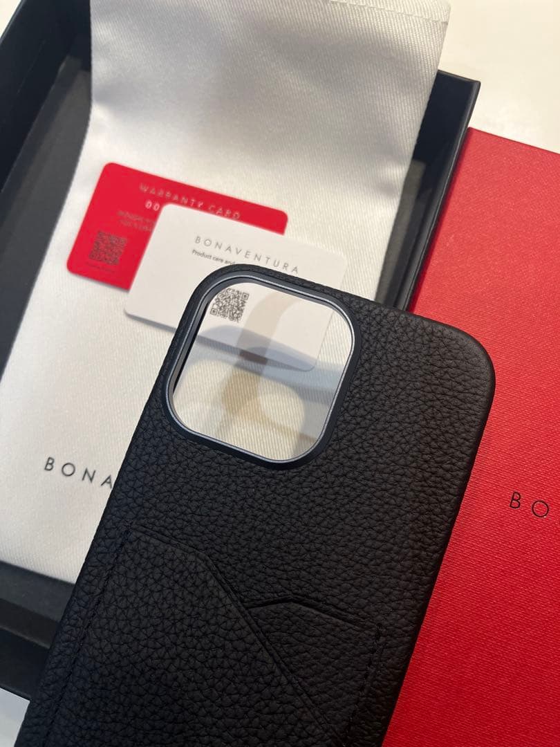 BONAVENTURA iPhone用ケース ブラック