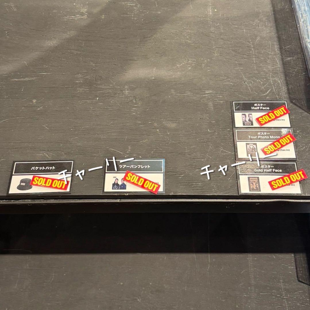 Oasis 東京ドーム 日本限定ポスター 来日公演live'25 10月25日