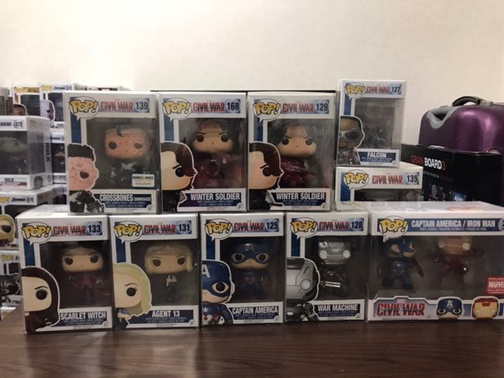 シビルウォー　POP funko